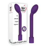 Adam & Eve Satin G-Gasm Plus - Purple G-Spot Vibrators